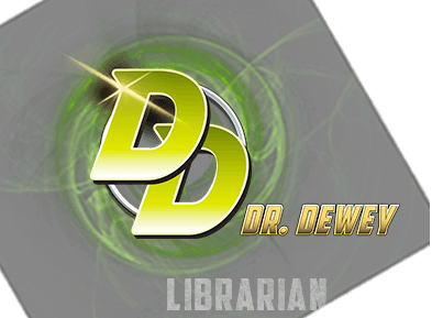 Dr. Dewey Librarian logo
